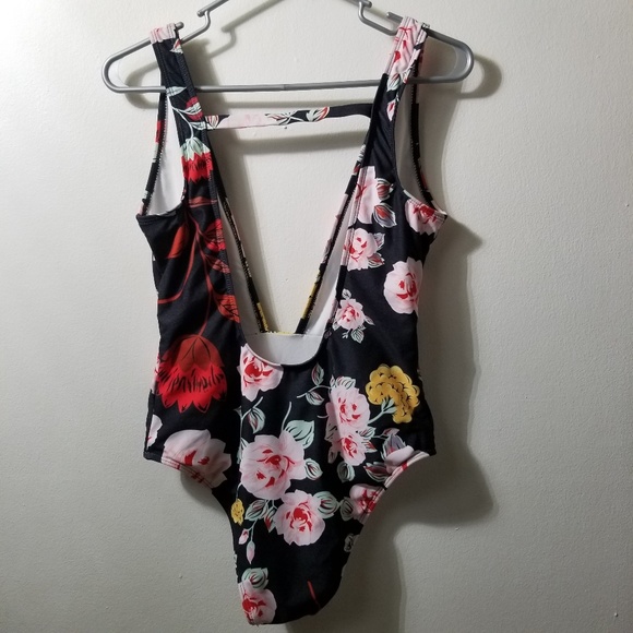 NEW Deep V Plunging Swim Suit - Picture 3 of 7